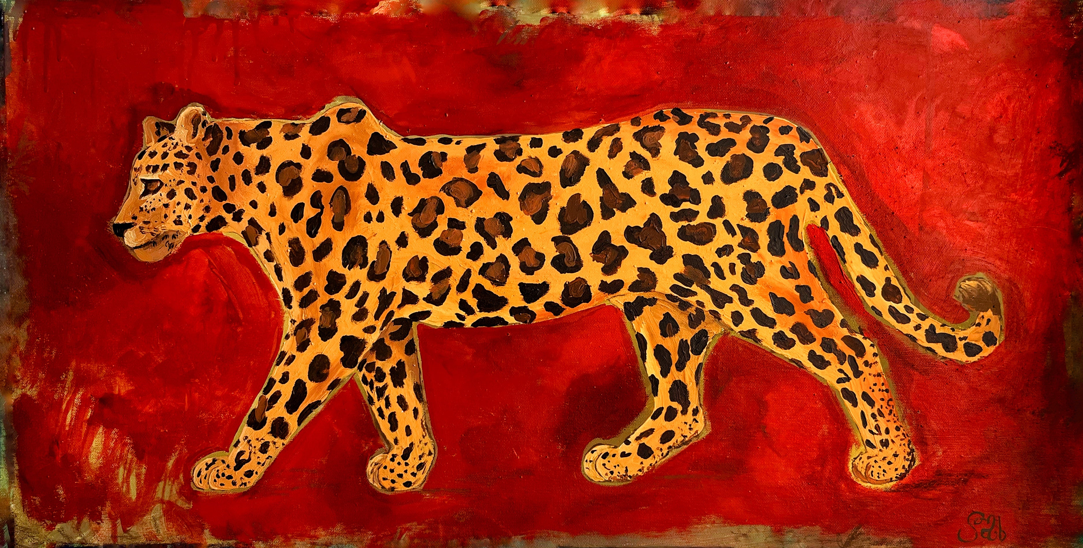 The wandering leopard